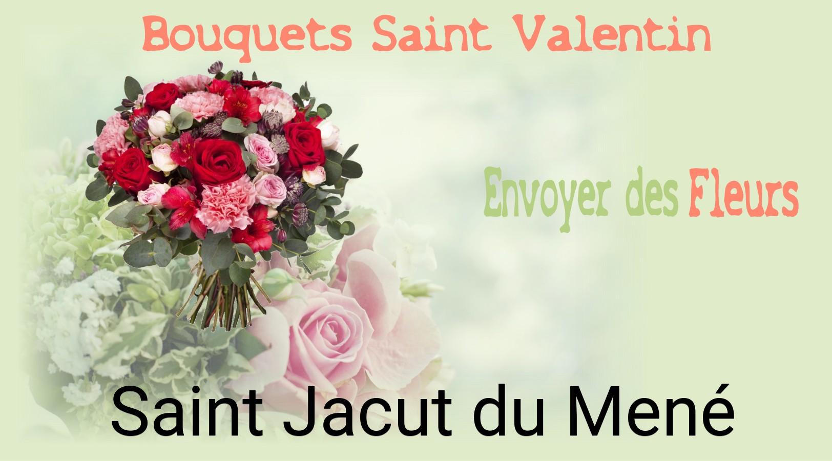 Roses de Saint-Valentin livrées à Saint-Jacut-du-Mené